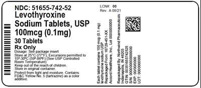 Label (51655 742 52   Rev A 08 21)